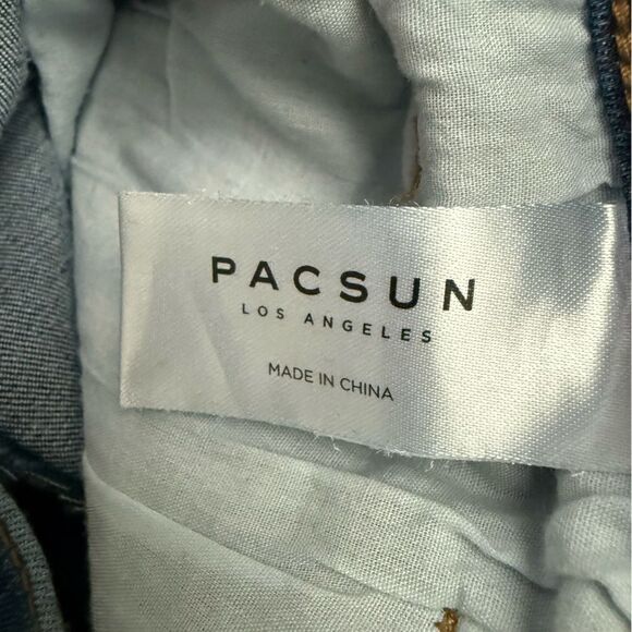 PacSun High Rise Jegging Blue Skinny Jeans with Stretch Fit Size 29 - Picture 5 of 7